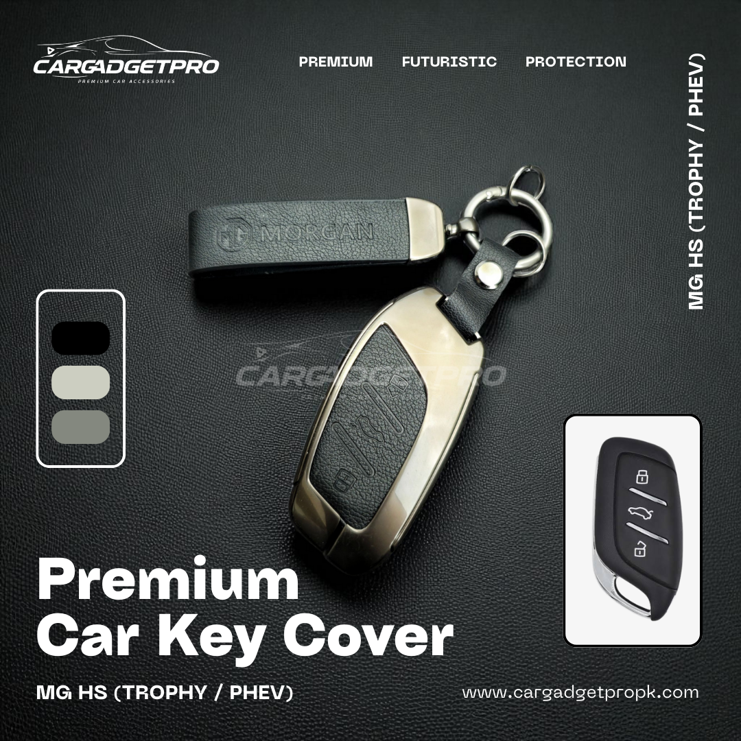 Premium Metal Leather Car Key Cover