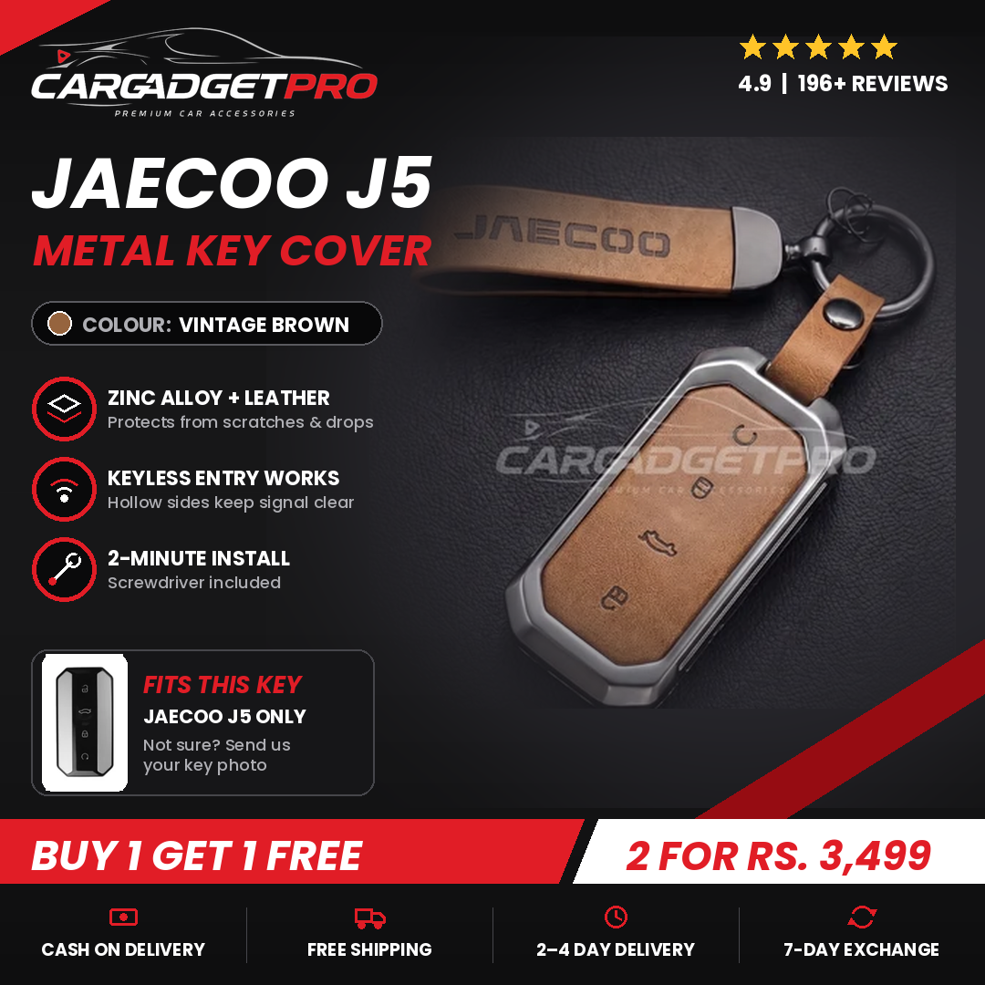 JAECOO J5 Metal Key Cover – Buy 1 Get 1 Free