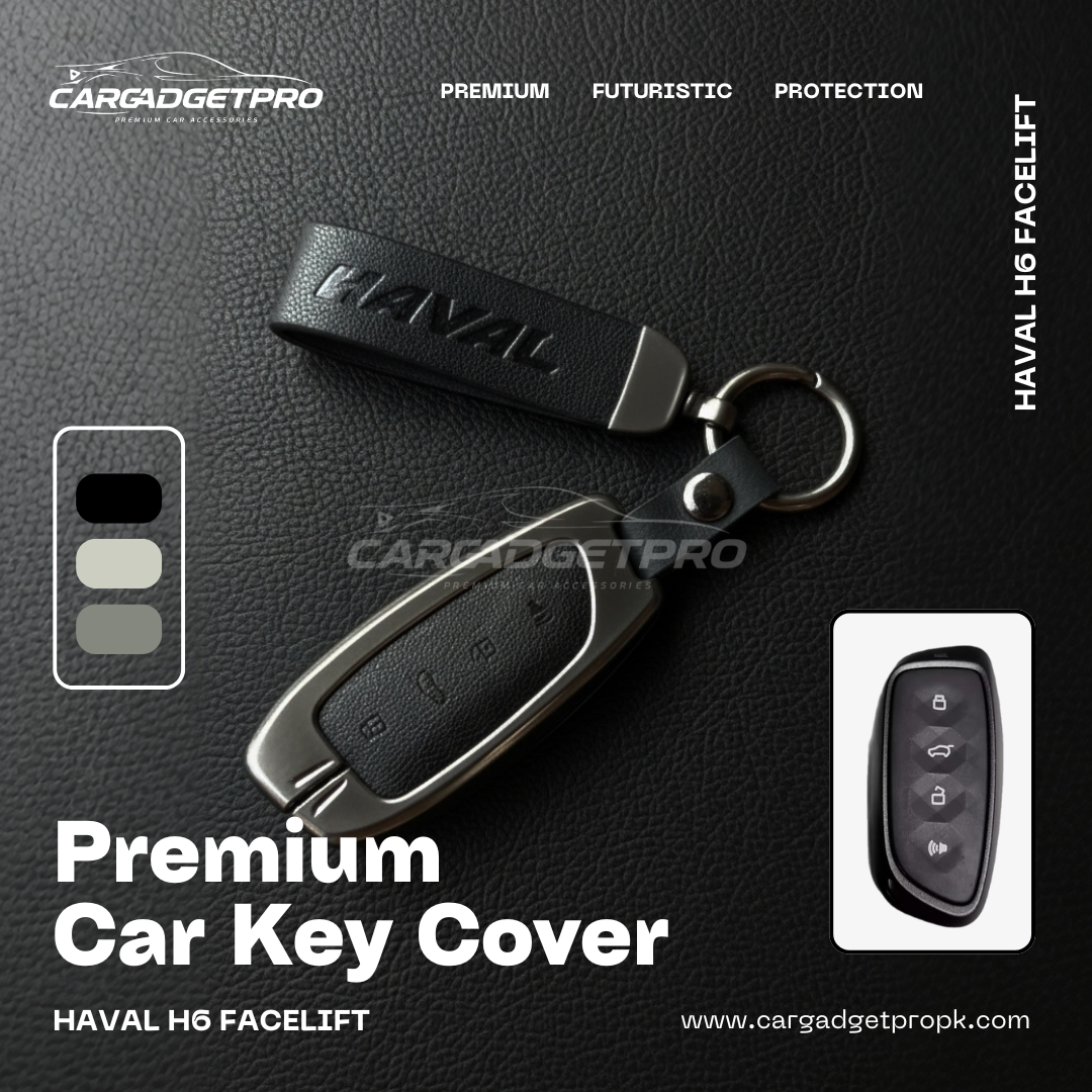 Haval H6 Face lift 2025 - 2027 metal car key cover black pakistan