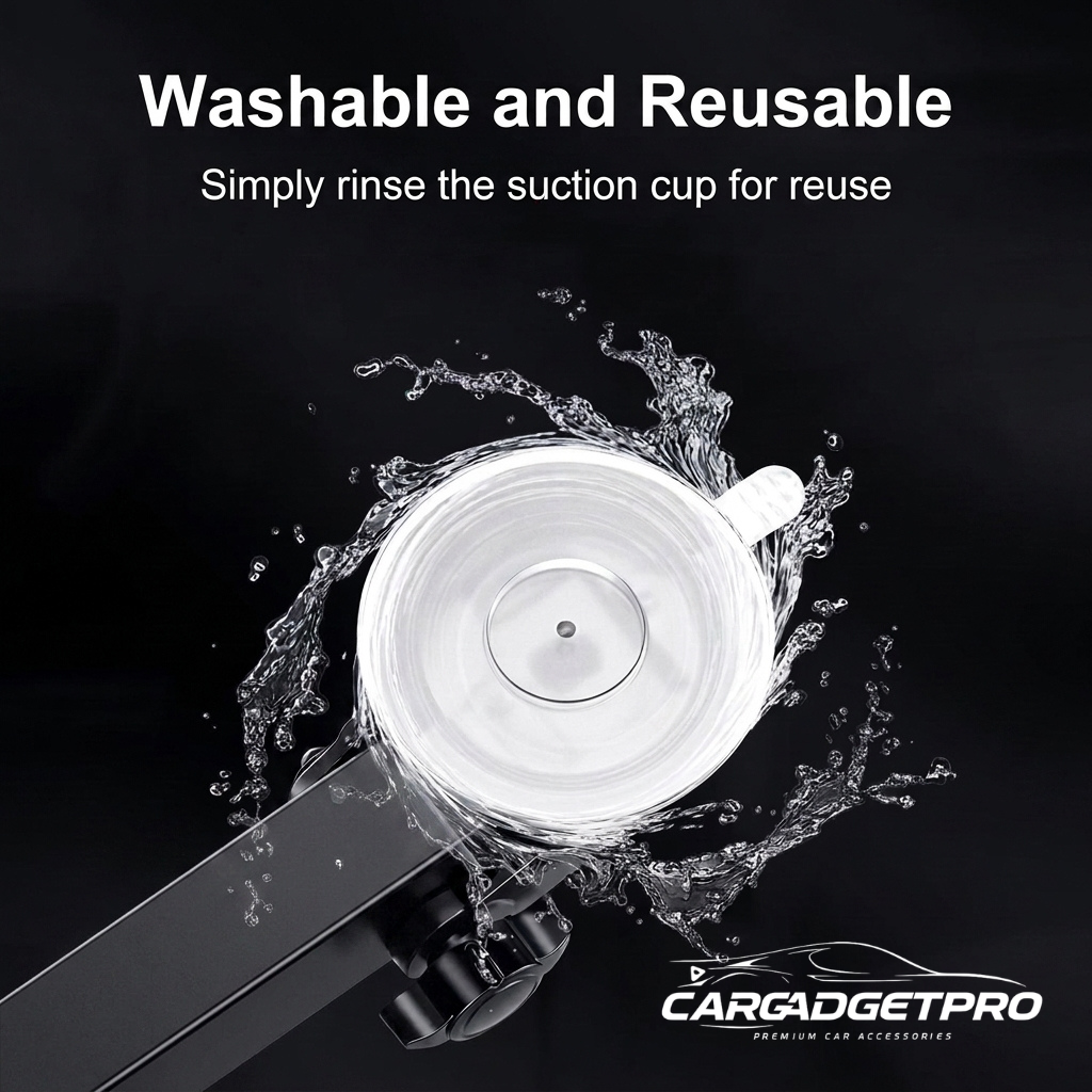 360° Rotating Car Phone Holder | Auto-Lock Technology