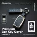 Metal Car Key Cover – Premium Leather & Alloy