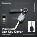 Metal Car Key Cover – Premium Leather & Alloy