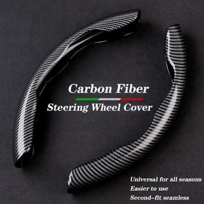 Universal Carbon Fiber Pattern Steering Cover