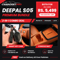 Deepal S05 Premium Interior Bundle – Leather Key Case + Center Console Mat Set