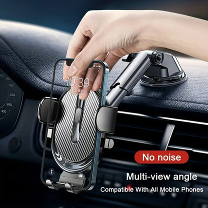360° Rotating Car Phone Holder | Auto-Lock Technology