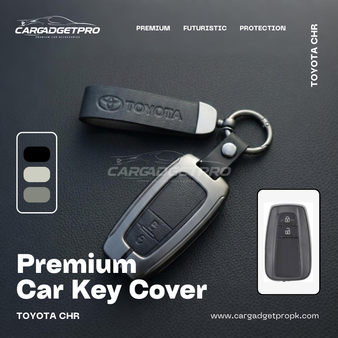 Premium Metal Leather Car Key Cover