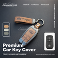 Metal Car Key Cover – Premium Leather & Alloy