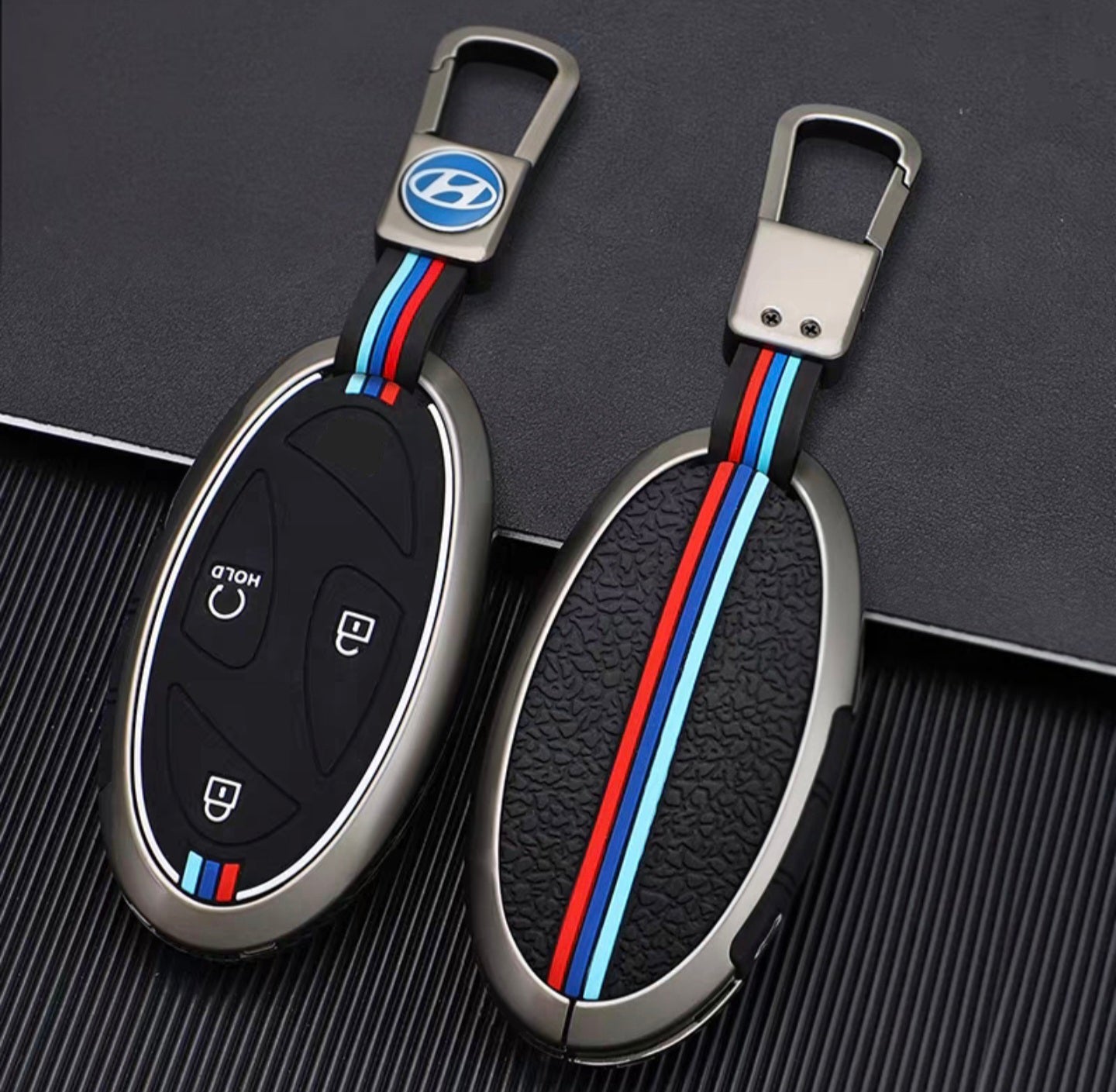 Premium Metal Car Key Case