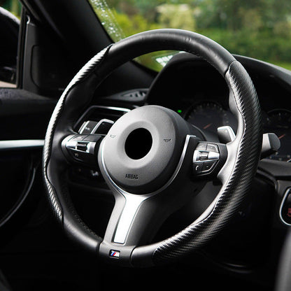 Universal Carbon Fiber Pattern Steering Cover