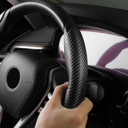 Universal Carbon Fiber Pattern Steering Cover